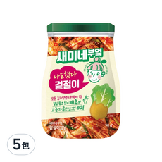 Semie-Kitchen 泡菜醬 醃切片白菜專用, 5包