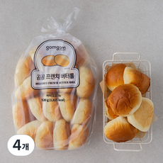 곰곰 프렌치 버터롤, 520g, 4개