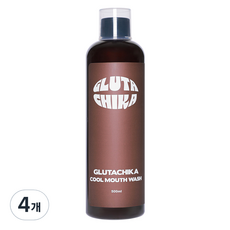닥터비움 글루타치카 프레시 쿨 가글 구강세정제, 4개, 500ml