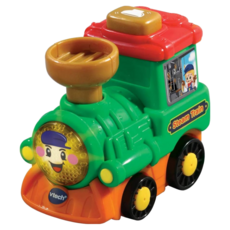 vtech 偉易達 嘟嘟聲光互動車 小火車, 聲光效果互動玩具，激發寶寶探索慾望, 1個