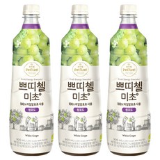 CJ petitzel 美酢青葡萄果醋, 900ml, 3瓶