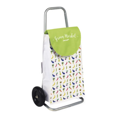Janod 妙廚師好料理 超市購物車, 適合3歲以上兒童, 1台, Green Market