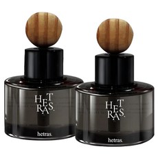 hetras. 車用擴香, 花園香氛, 2個一組, 木質香氛球設計, 清新空氣, 持久散香, 花園, 2個