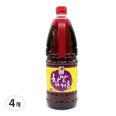 뚜레반 참맛기름, 1.7L, 4개