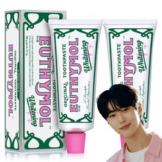 유시몰 화이트닝 치약 106g 2개 상품 이미지