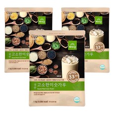 배대감 국산 고소한 미숫가루, 1kg, 3개 1kg, 3개