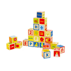 HAPE 寶寶啟蒙大積木 Set, 松木材質, 24個月以上適用, 1組