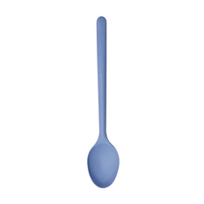 SiliPot 頂級白金矽膠湯匙(大), 韓國製造, SGS認證, 安全無毒, 不傷鍋具, 大(23 x 4.4 x 0.9cm) 28g, 灰藍色, 1支