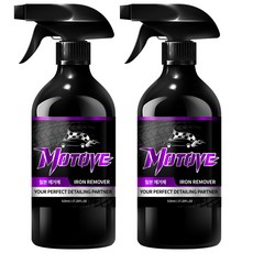 모터브 자동차 강력 휠크리너 철분제거제, 2개, 510ml