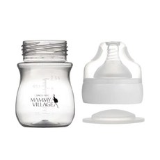 MAMMY VILLAGE 六甲村 Mini Milker 輕手感電動吸乳器配件 儲存奶瓶組, 1組