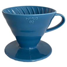 HARIO 好璃奧 V60 彩虹磁石濾杯EX, 海軍藍02, 1個