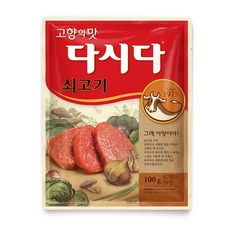 CJ제일제당 쇠고기 다시다, 100g, 1개