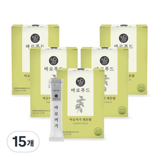 바로푸드 바로머거 레몬밤 고형차 스틱, 1g, 15개입, 15개