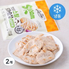 맛있닭 스팀 닭가슴살 오리지널 (냉동), 100g, 2개