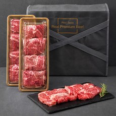 호주산 블랙앵거스 구이용 선물세트 (냉장), 1.44kg, 1세트