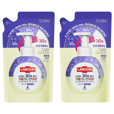 랩신 컬러체인징 포밍 핸드워시 리필 포도향, 450ml, 2개