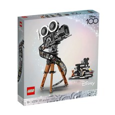 LEGO 樂高 迪士尼系列 華特迪士尼致敬相機，懷舊電影攝影機模型, 華特迪士尼致敬相機 Walt Disney Tribute Camera, 1盒