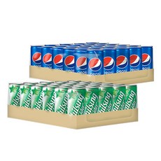 칠성사이다 210ml x 30p + 펩시콜라 210ml x 30p 세트, 1세트