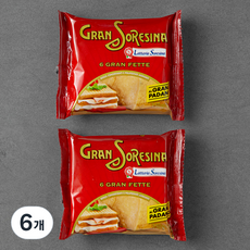 소레시나 그라나 파다노 6 슬라이스 치즈, 150g, 6개