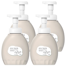 아이깨끗해 프리미엄 클린 비건 폼 핸드솝 무향, 450ml, 4개 450ml, 4개
