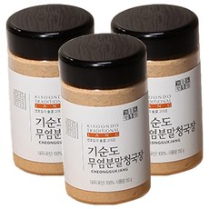KISOONDO TRADITIONAL JANG 無鹽粉清麴醬, 150g, 3個