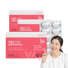비타민마을 더블유 포뮬라 프로바이오틱스 질 유산균 11g, 3개