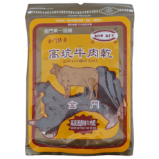 高坑 高粱酒原味牛肉乾, 170g, 1包