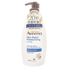 Aveeno 燕麥高效舒緩保濕乳 無香, 354ml, 1瓶