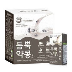 유기농마루 듬뿍약콩두유, 190ml, 16개