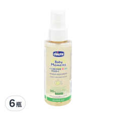 Chicco Kids寶貝桃果萃取香水 100ml, 96%天然成分, 敏感肌適用, 6瓶