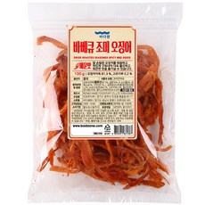 바다원 바베큐 오징어 매운맛, 100g, 1개