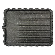 鑄鐵方形烤盤 7mm, L(450*302*45mm), 1個