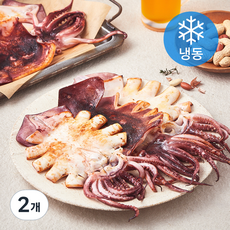 구룡포 반건조 오징어 5미 (냉동), 2개, 850g