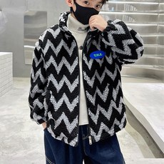 남아용 THE패턴 뽀글이 퍼 점퍼 CCV72BJP102