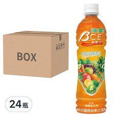 波蜜 果菜汁BCE 寶特瓶, 24瓶, 健康金三角, 綜合還原果菜汁30%, 580ml