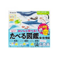 Kracie 葵緹亞 知育菓子 創意DIY 海洋圖鑑小達人, 簡單有趣 訓練孩童的創造力 不添加防腐劑 使用天然色素 讓小朋友玩得開心 吃得放心, 1盒