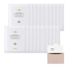 달바 화이트 트러플 너리싱 트리트먼트 마스크 25ml x 20p + 밸런싱 비건 클렌져 3ml x 5p 세트, 1개