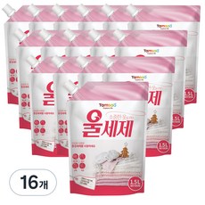 탐사 중성세제 울세제 리필, 1.5L, 16개