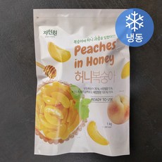 자연원 허니복숭아 (냉동), 1kg, 1개