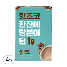 알티스트 핫초코 한잔에 당분이 단 1g 핫초코분말, 15g, 10개입, 4개