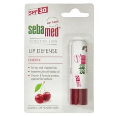 sebamed 施巴 亮彩護唇膏-櫻桃粉漾, SPF30, 乾裂護理, 荷荷巴油, 維他命E配方, 4.8g, 1個