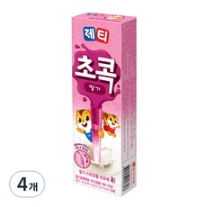 제티 초콕 딸기맛, 3.6g, 10개입, 4개