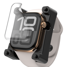 GoodValue Apple Watch 輕鬆快速自我恢復 TPU 液晶螢幕保護貼套裝 42 mm, 1組, 透明