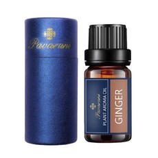 Pavaruni 香薰精油 薑 ginger 10ml 天然植物萃取 舒緩身心, 1瓶