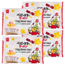 BABY STAR 點心麵 原味, 4袋, 180g