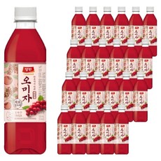 양반 오미자 음료, 500ml, 24개