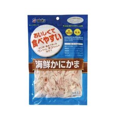 Asuku 犬貓海味蟹肉絲鱈魚絲, 日本國產, 嚴選素材, 貓狗適用, 鱈魚絲, 60g, 1包