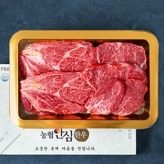 농협안심한우 1++등급(7) 등심 500g + 채끝 300g + 안심 200g 채반 선물세트 1호 (냉장), 1세트