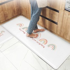 半島良品 激厚12mm減壓皮革地墊, 彩虹, 1入