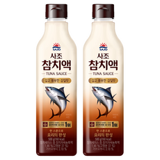 사조 참치액, 500g, 2개
